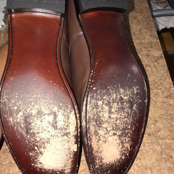 Men’s Leather Stacy Adams Oxfords - Picture 7 of 12